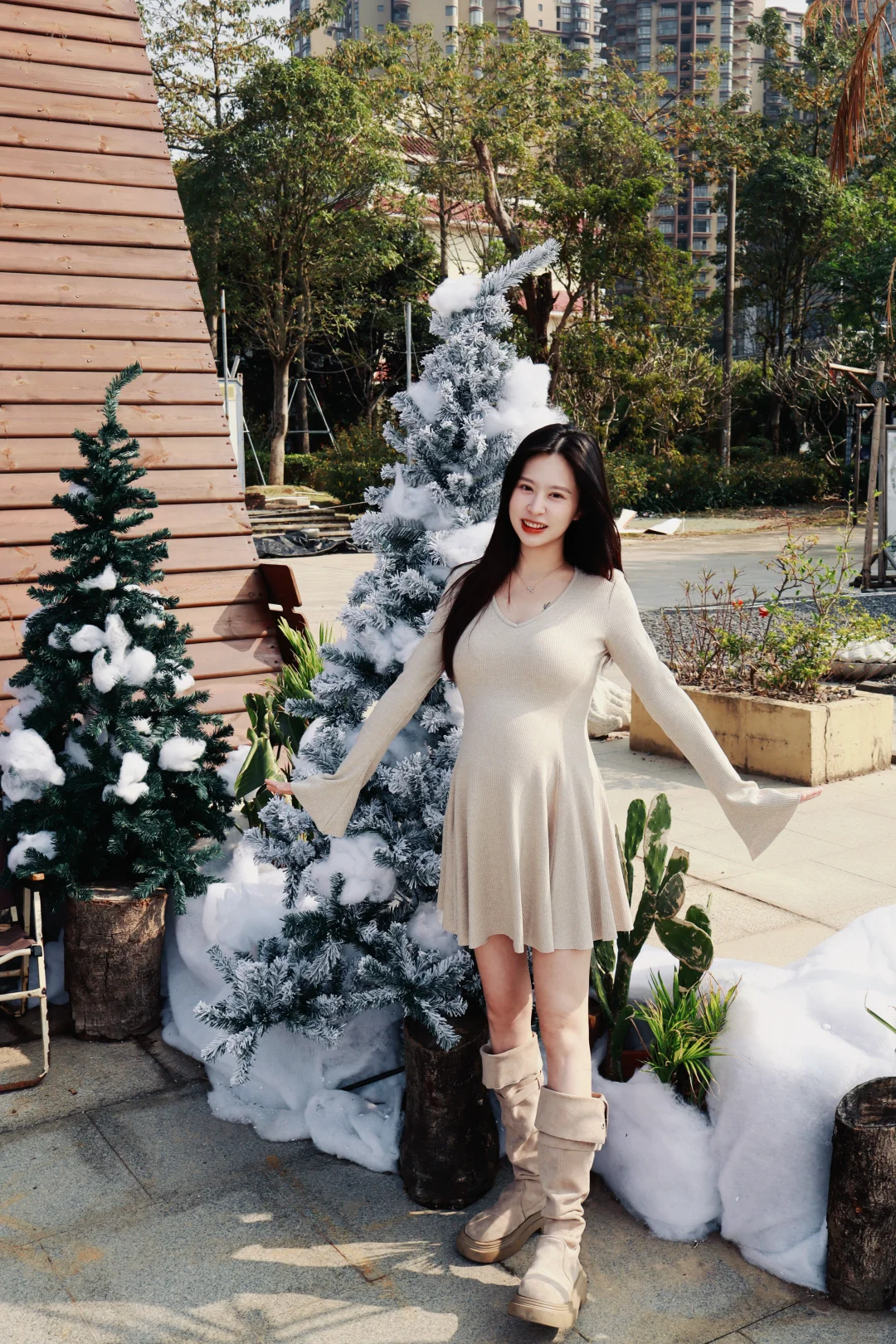 防城港免费陪拍🫶｜圣诞🎄氛围感拍照🤰