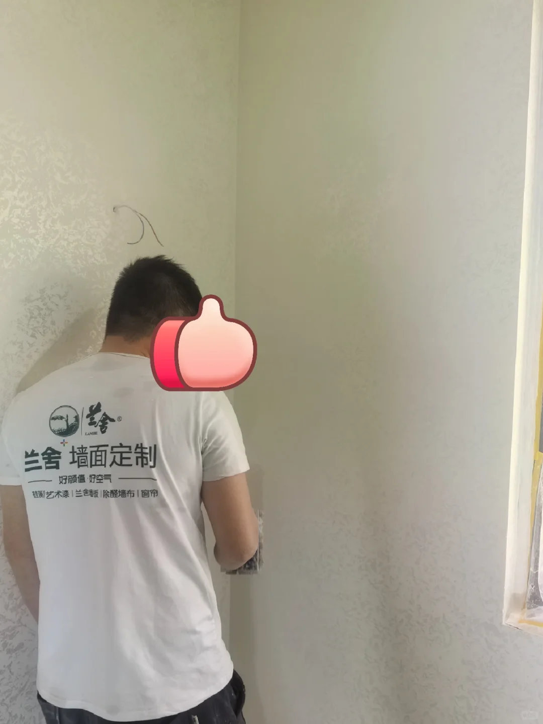 墙艺术又来做簪花工艺了