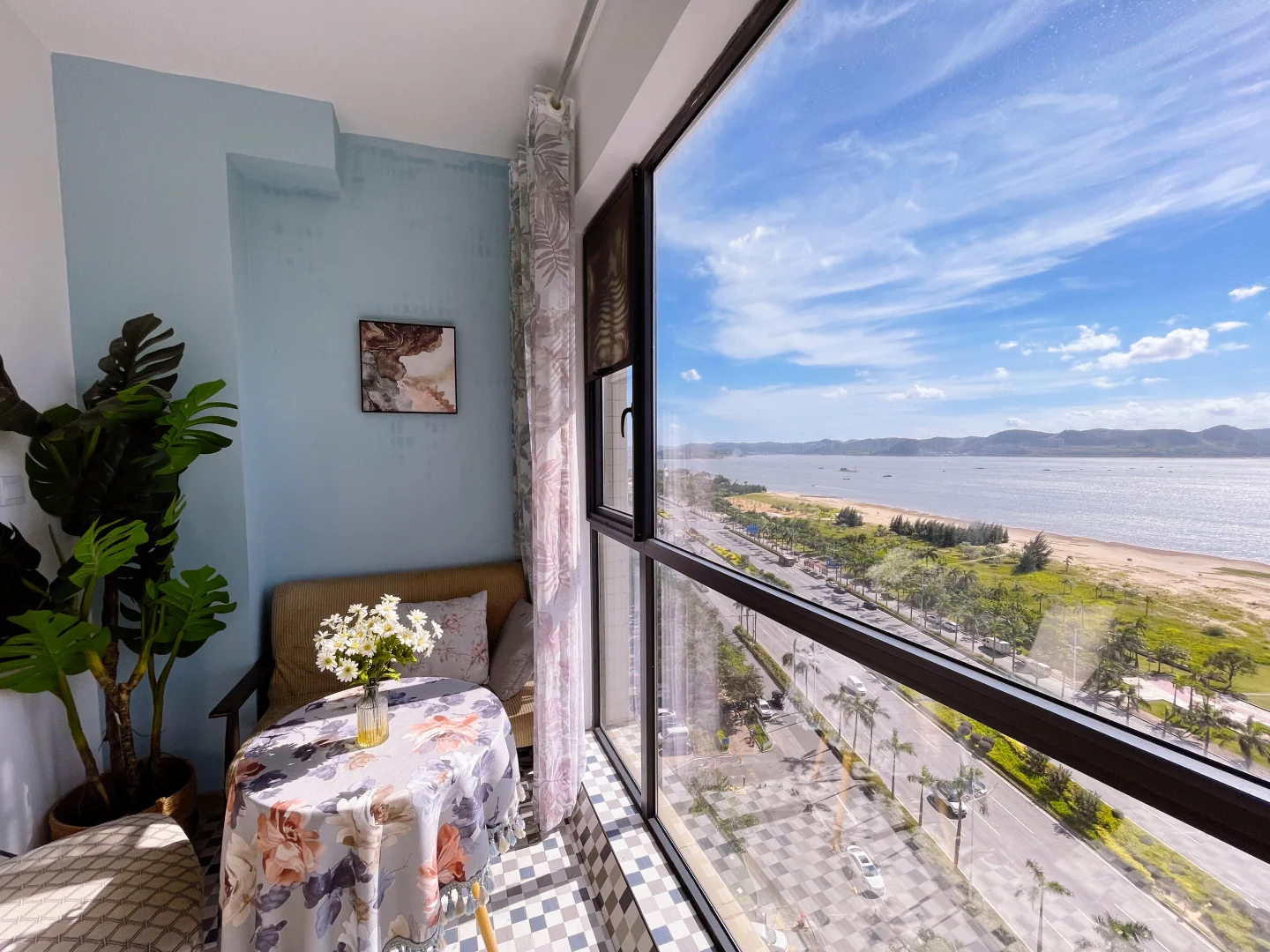 能看日出日落的海景民宿太美了