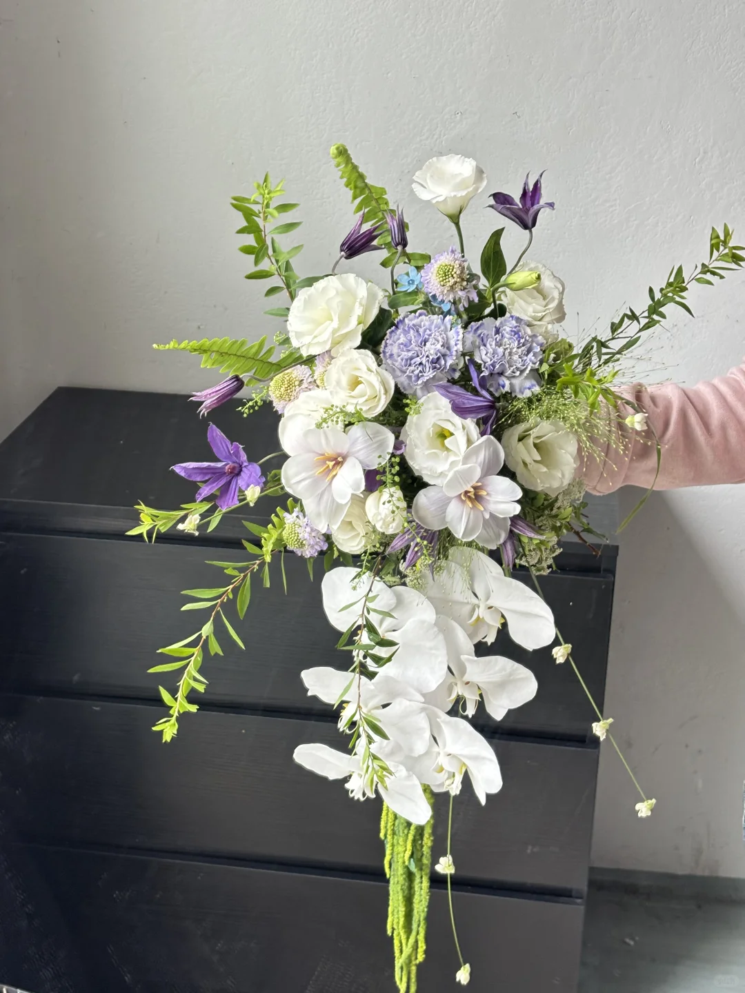 柳州花店|瀑布手捧花