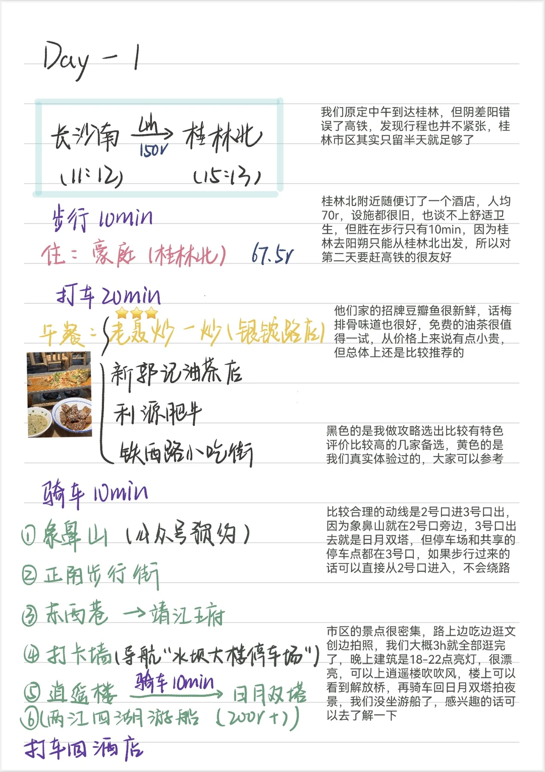 自存广西四天三晚超省心攻略⛰️（后附账单）