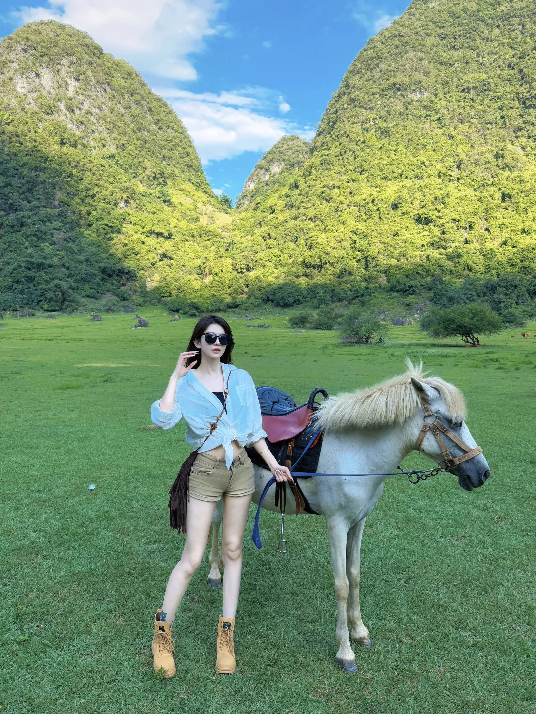 去不了新疆阿勒泰 就来柳州鹿寨🐑