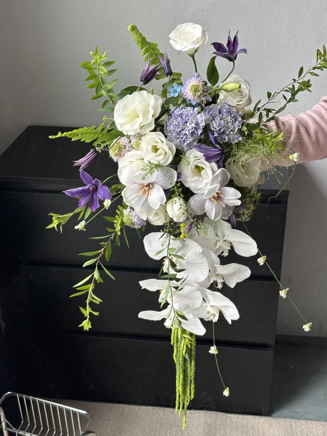 柳州花店|瀑布手捧花