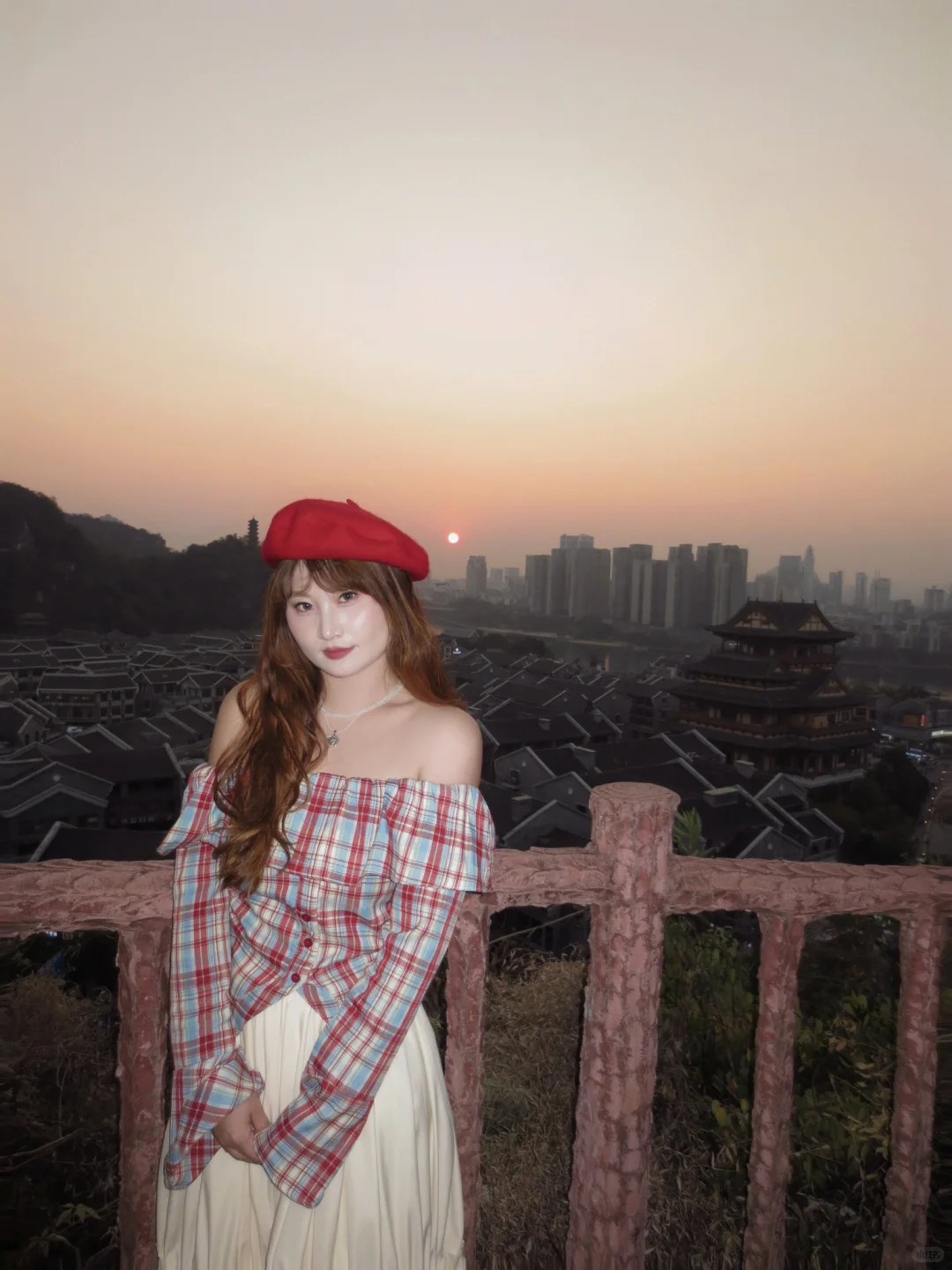 柳州/这里超适合看日落的～～