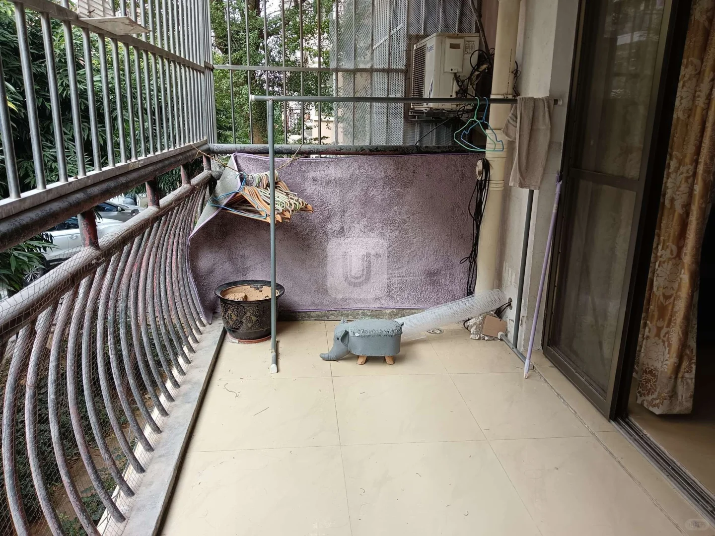 整租1200🌈翠湖新城74平2房⭐步梯2楼配齐