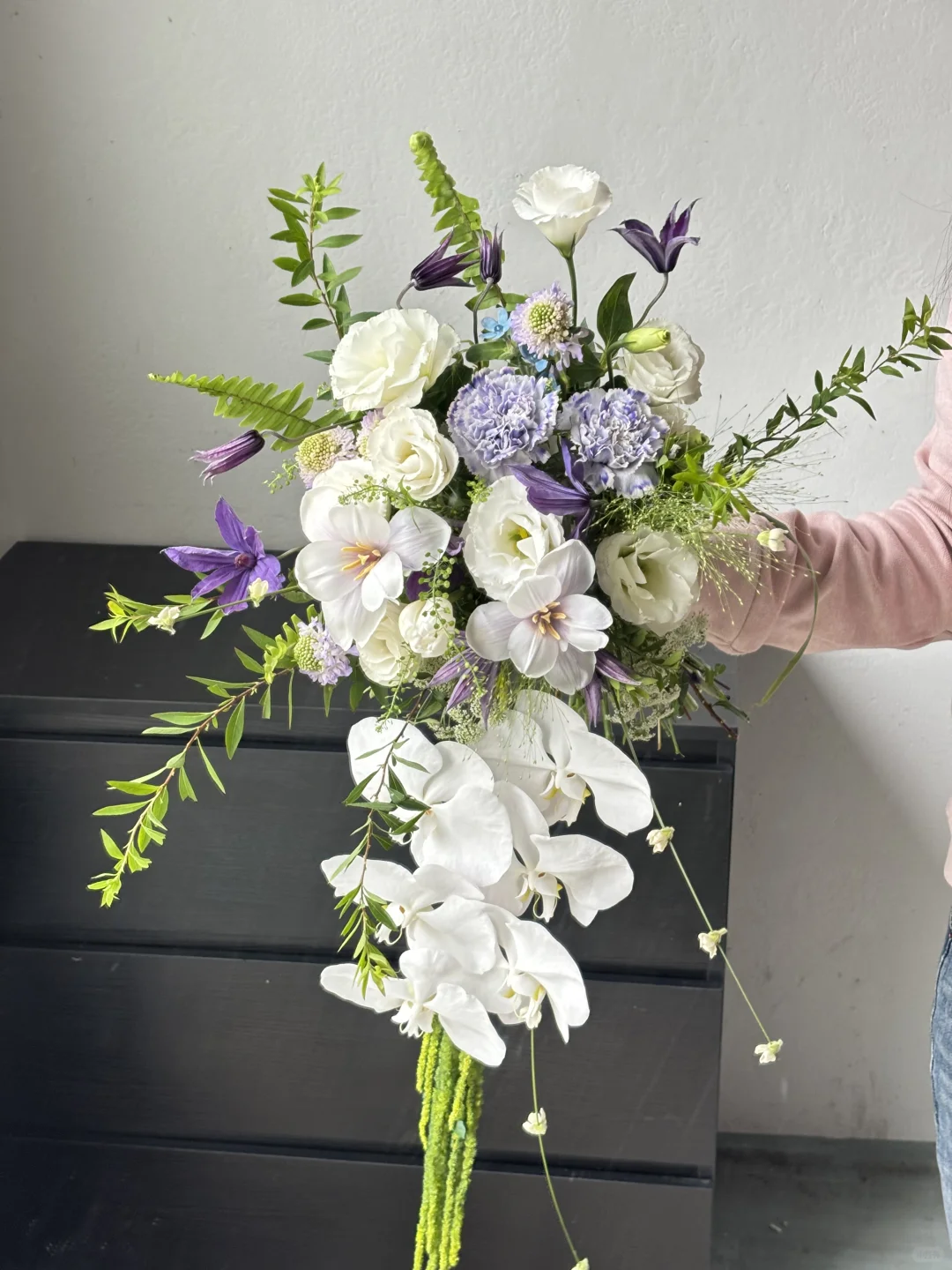 柳州花店|瀑布手捧花
