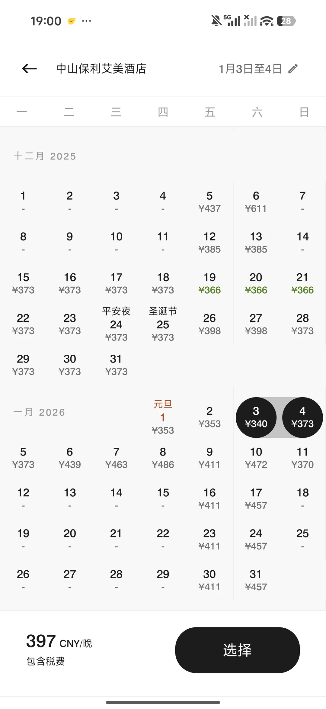 万豪黑五超值酒店整理