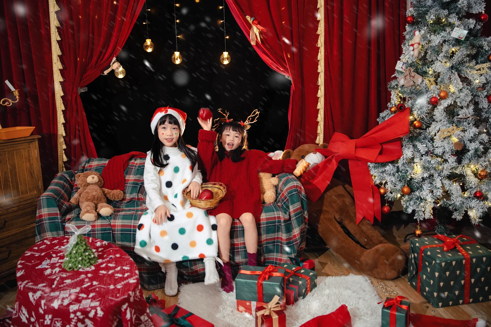 给你的闺蜜来一波圣诞节氛围照～🎄防城港