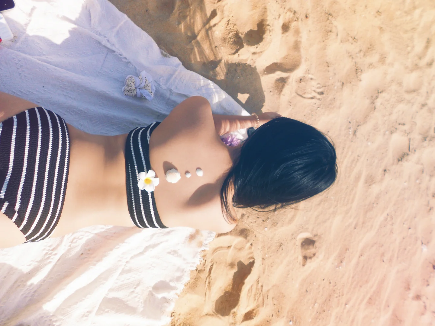 在防城港的海边出片