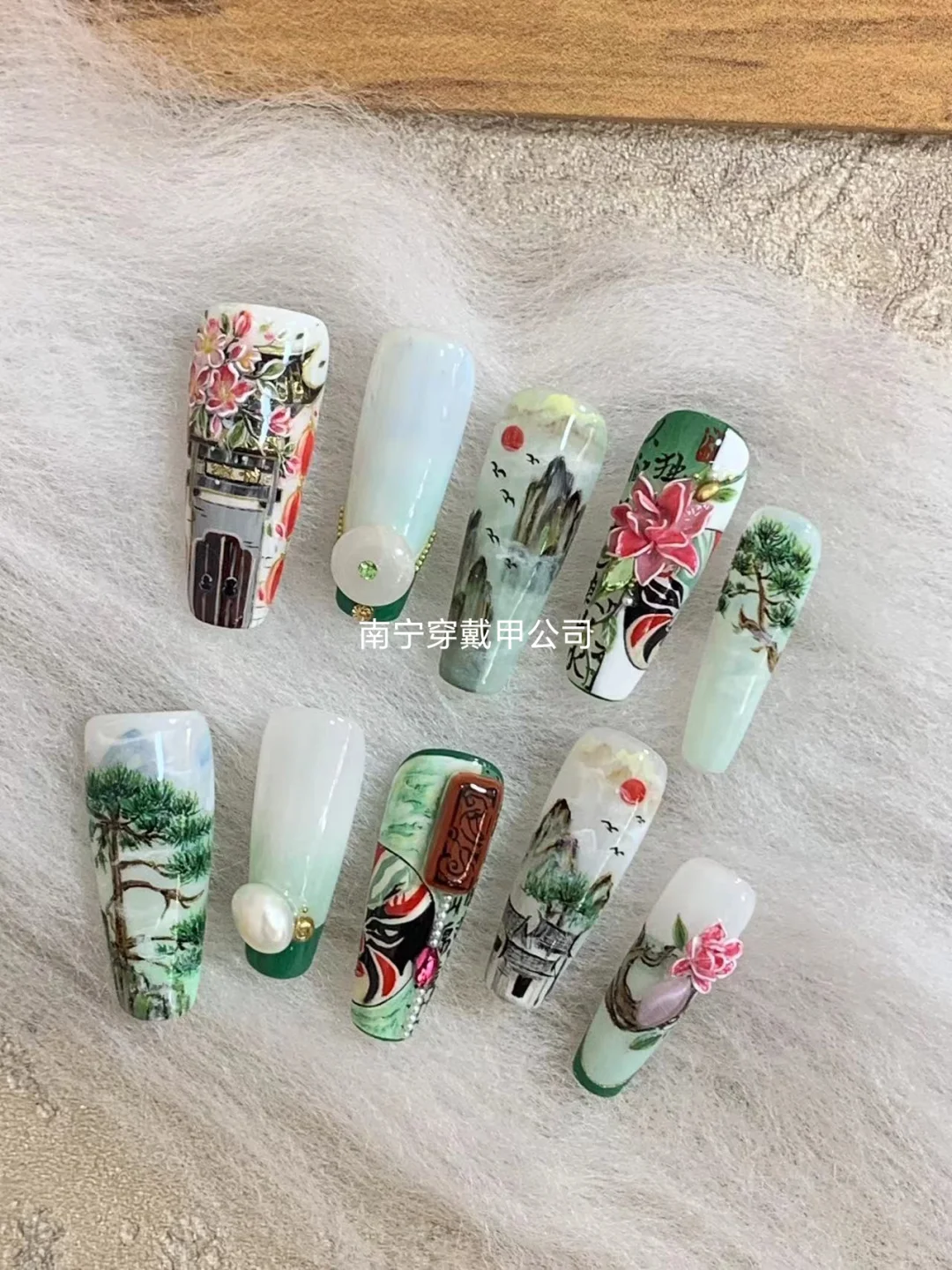 南宁穿戴甲公司l老师出的新款