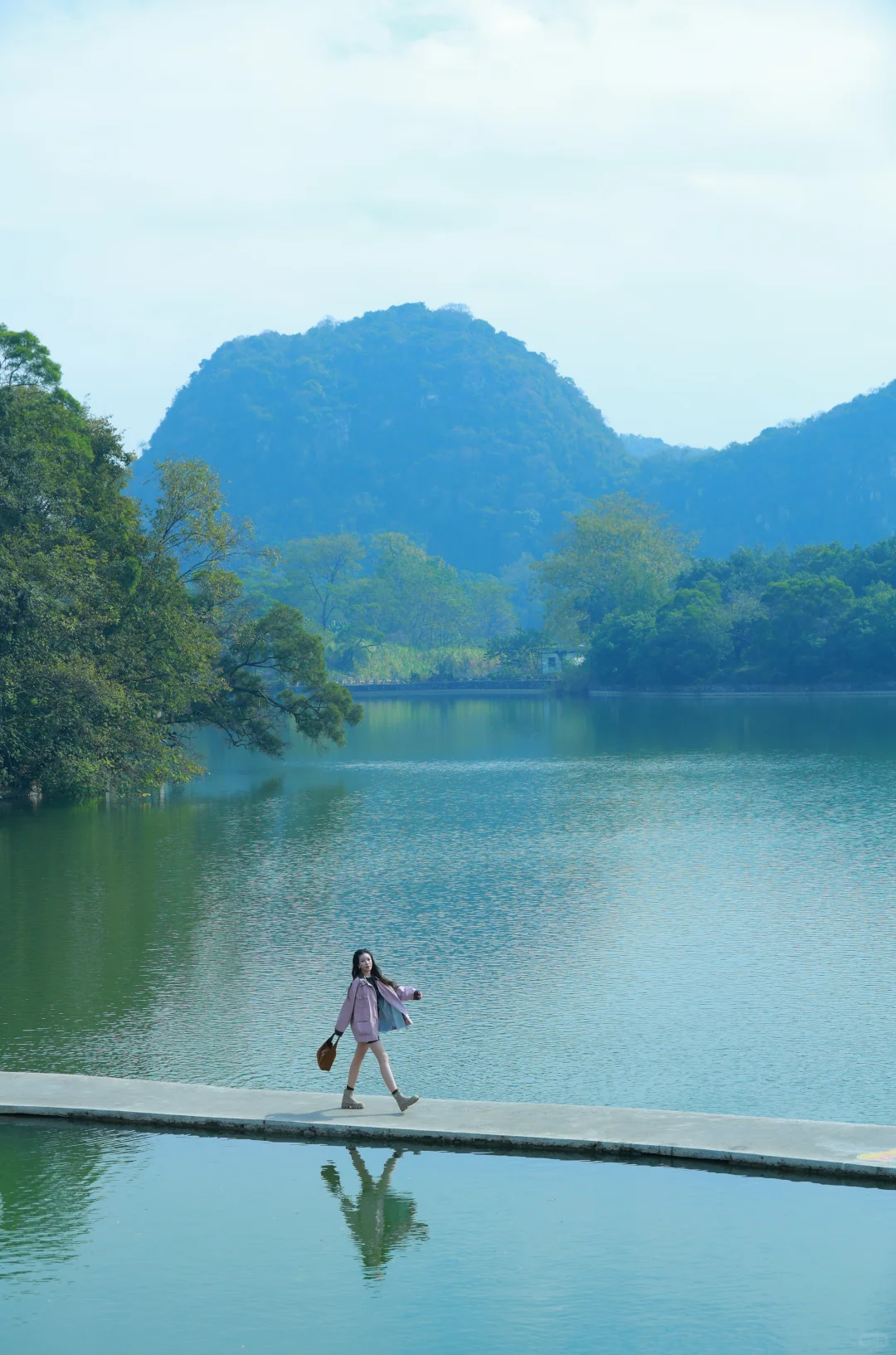 城市中竟然有那么美的天然景色