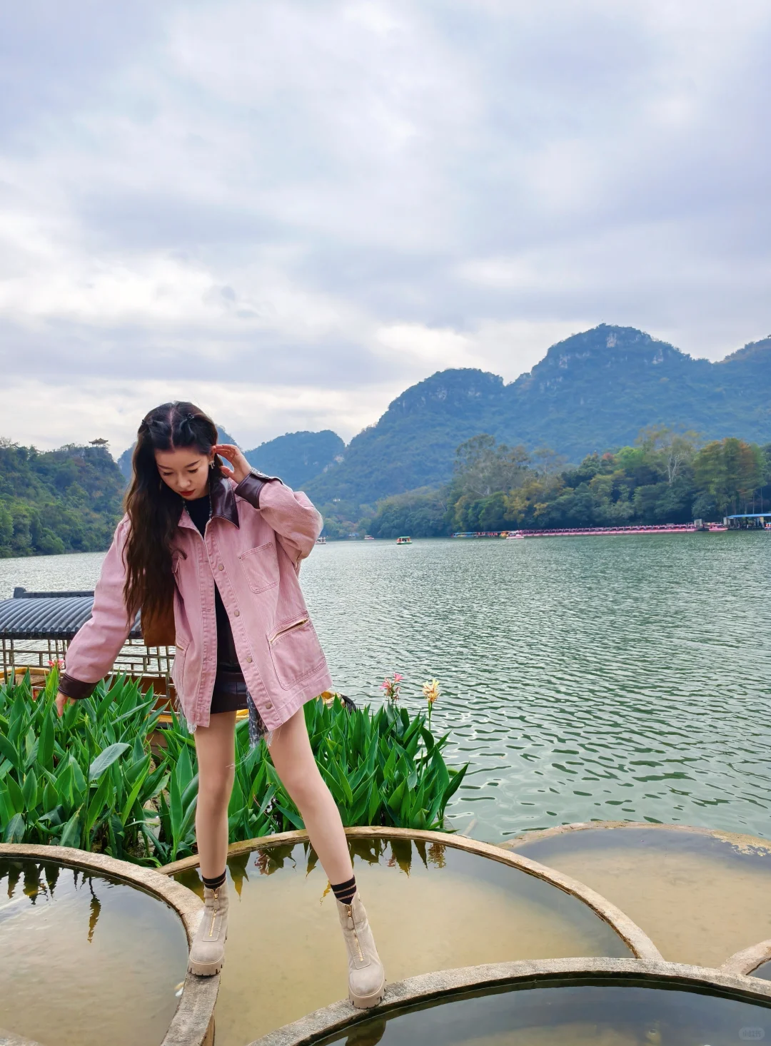 城市中竟然有那么美的天然景色