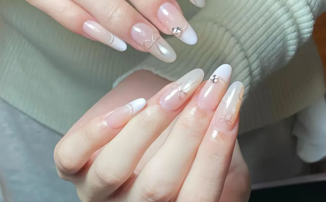 柳州美甲/温柔法式