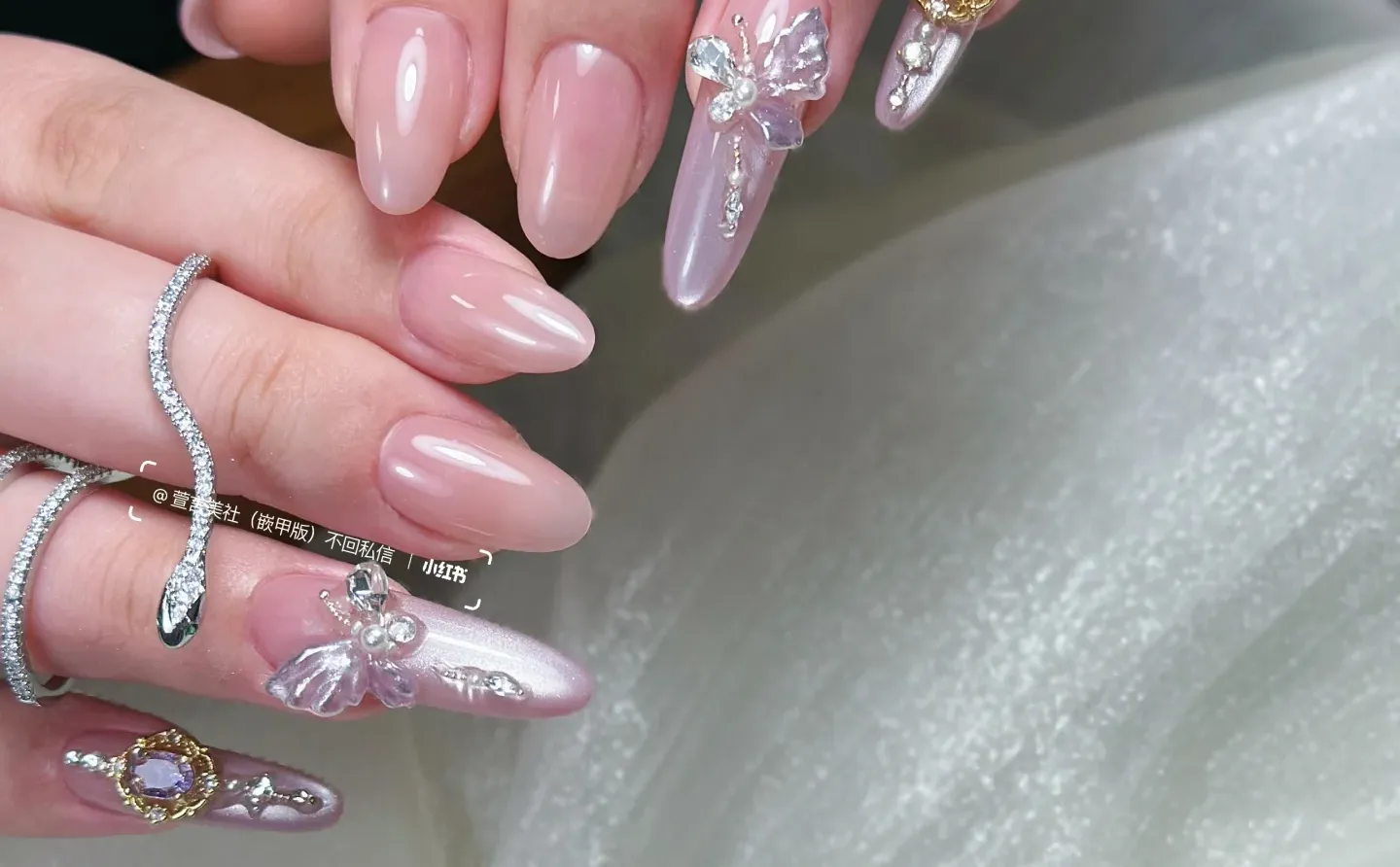 柳州美甲｜猫眼美甲