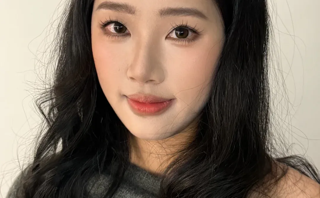 柳州版素人jiwoo仿妆