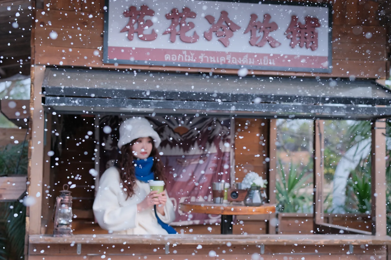不在哈尔滨！在柳州！下雪啦🌨🌨🌨