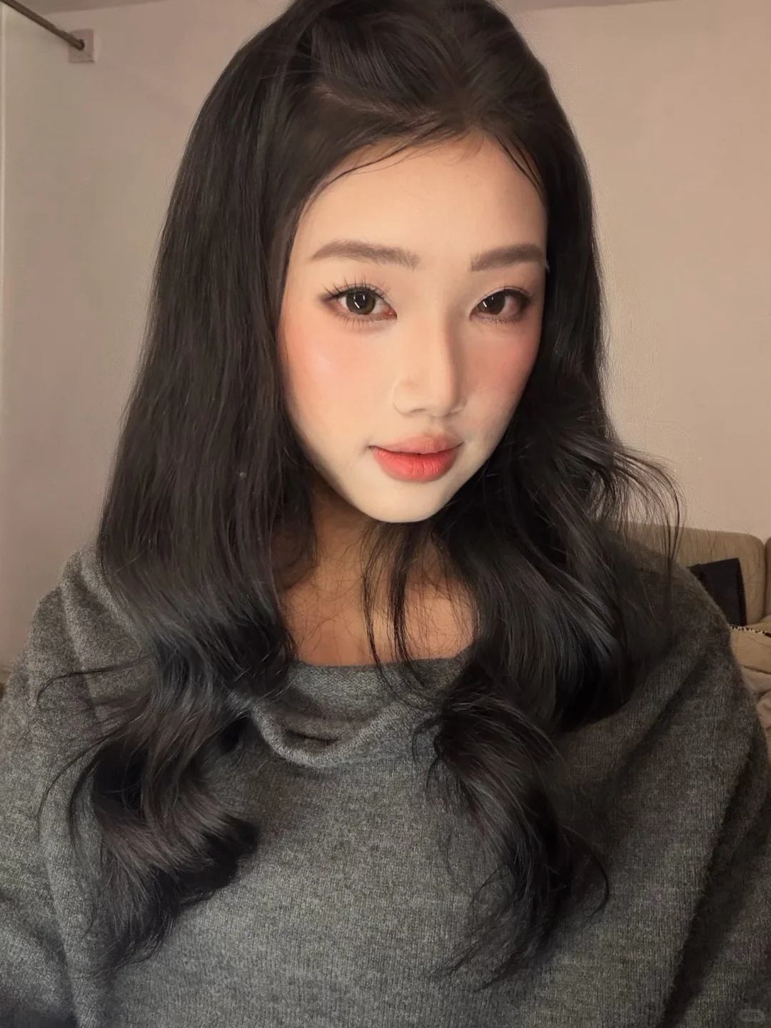 柳州版素人jiwoo仿妆