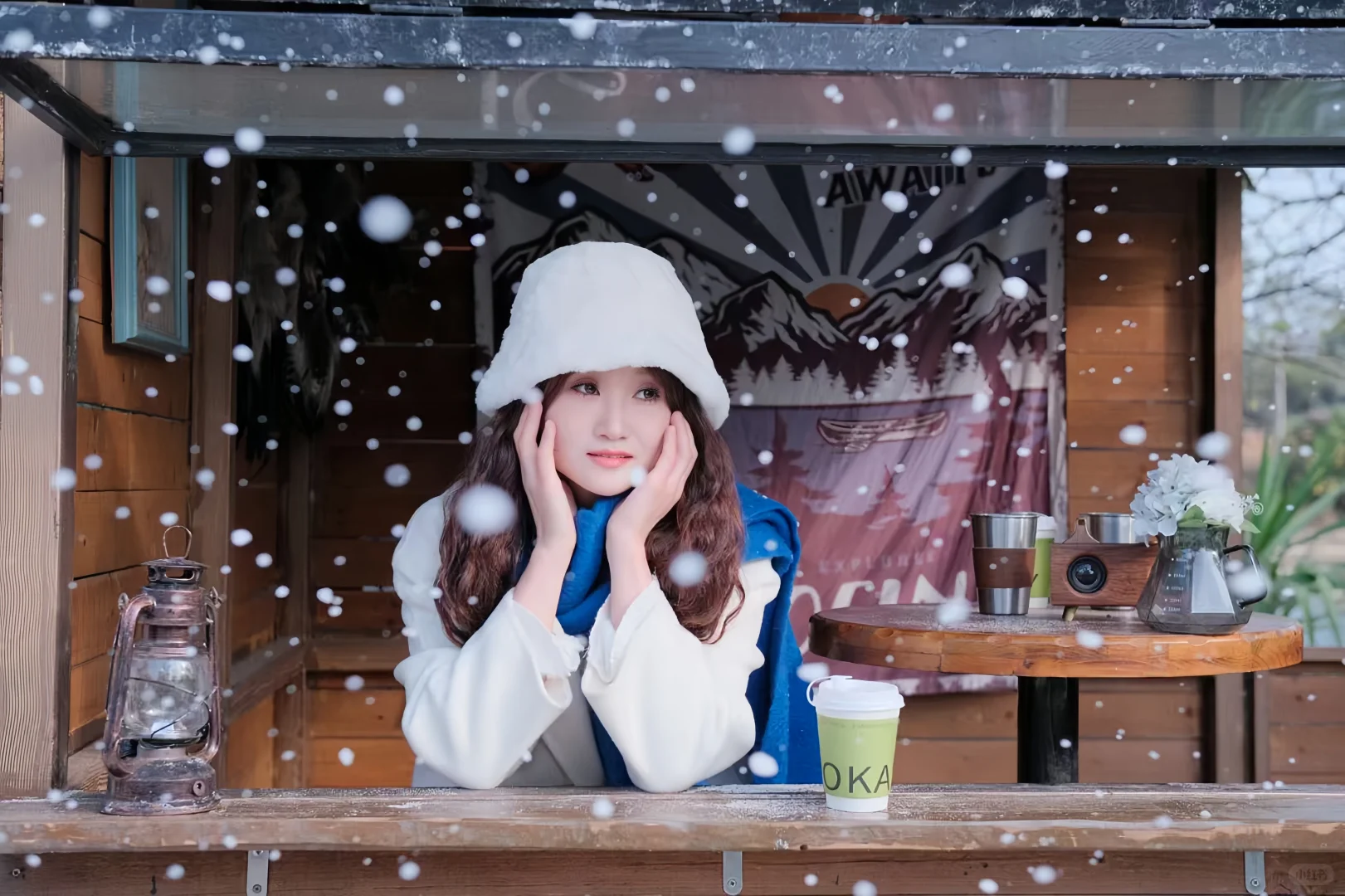 不在哈尔滨！在柳州！下雪啦🌨🌨🌨