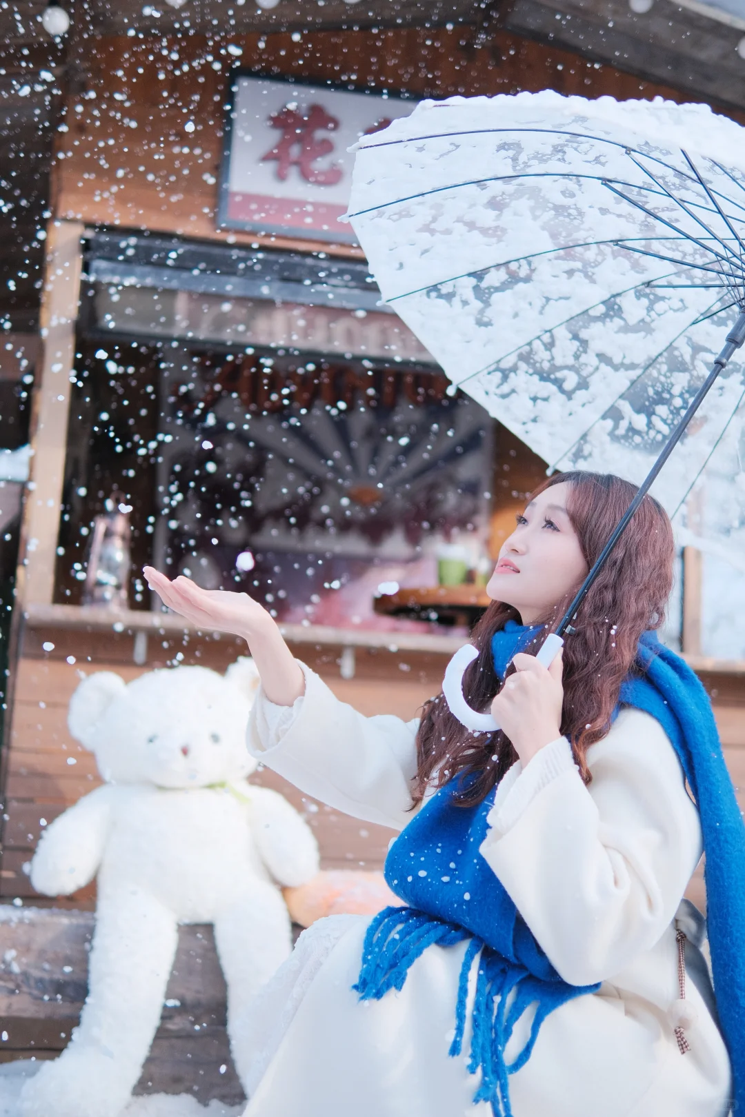 不在哈尔滨！在柳州！下雪啦🌨🌨🌨