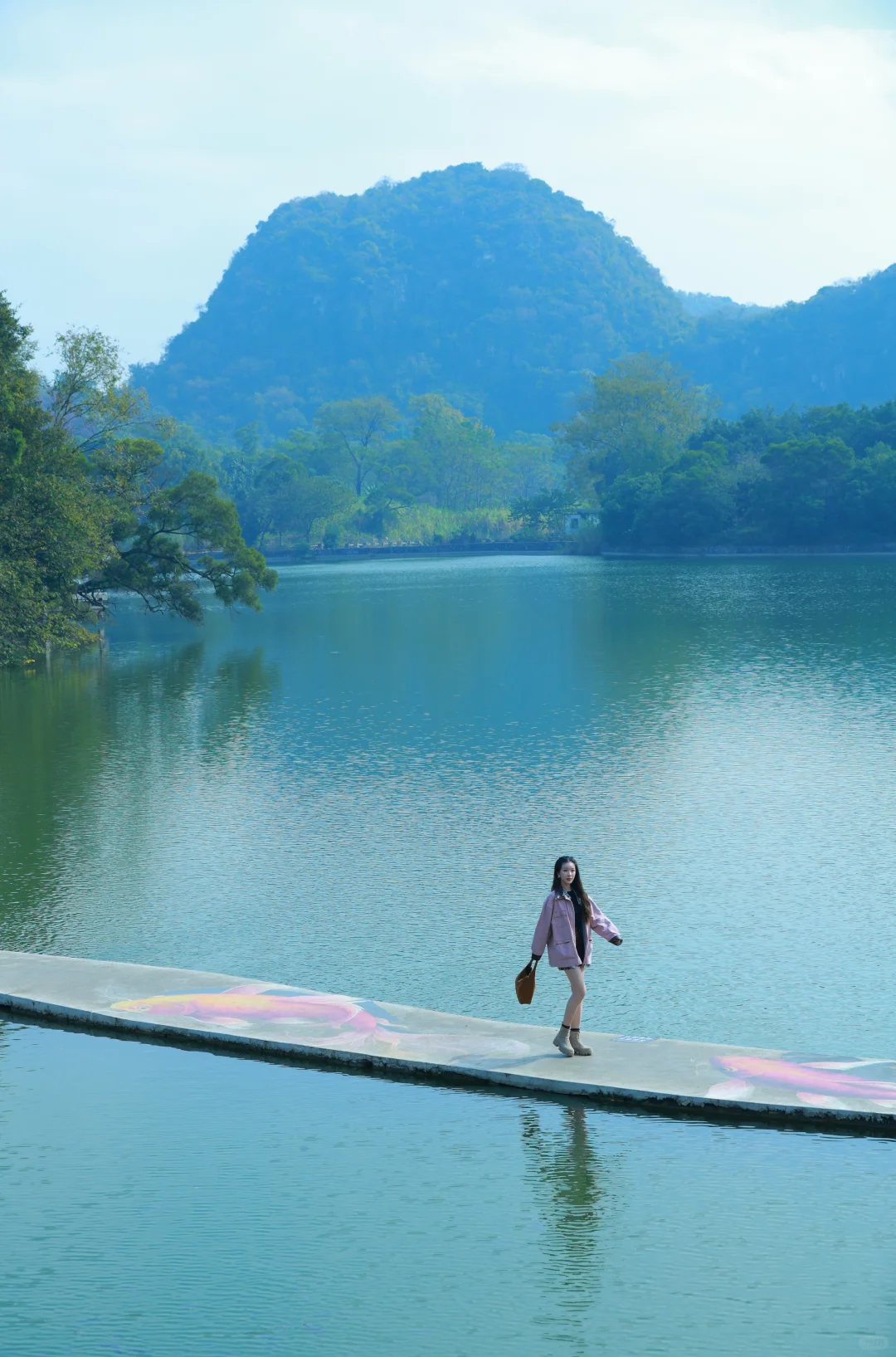 城市中竟然有那么美的天然景色