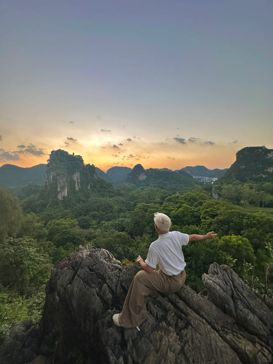 为了这个山景🌄特意来了一趟柳州！！（live版）