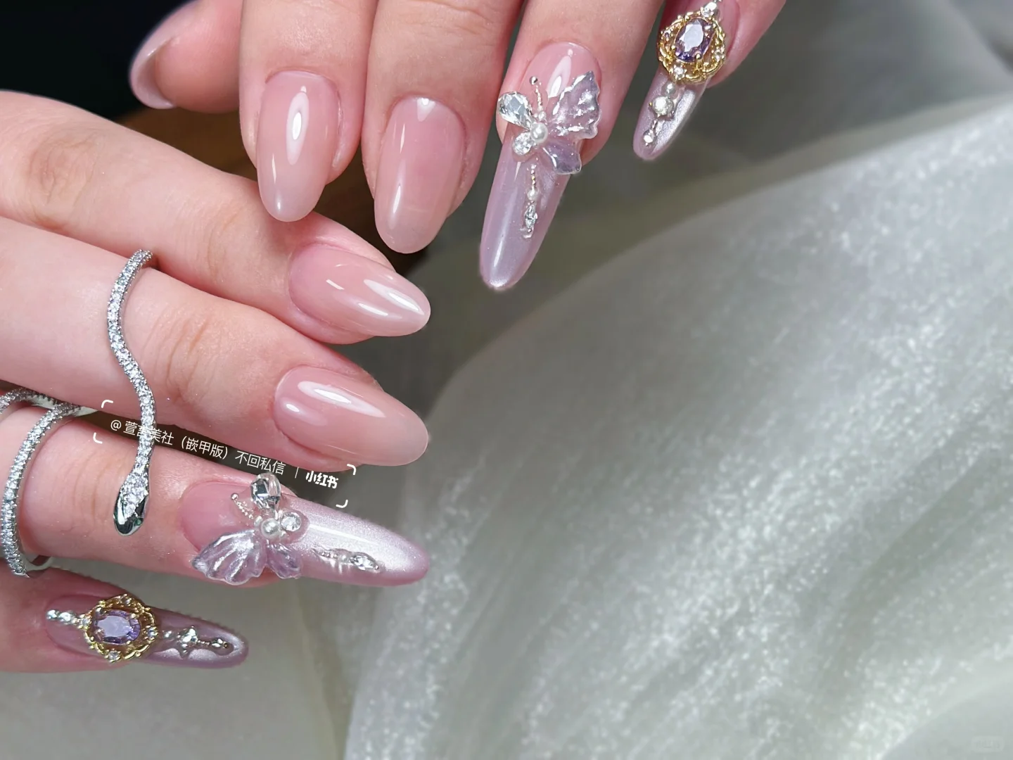 柳州美甲｜猫眼美甲