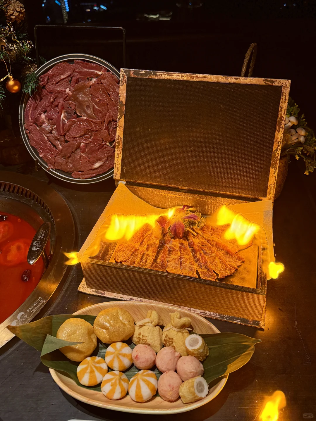 柳州圣诞最浪漫的火锅！！！