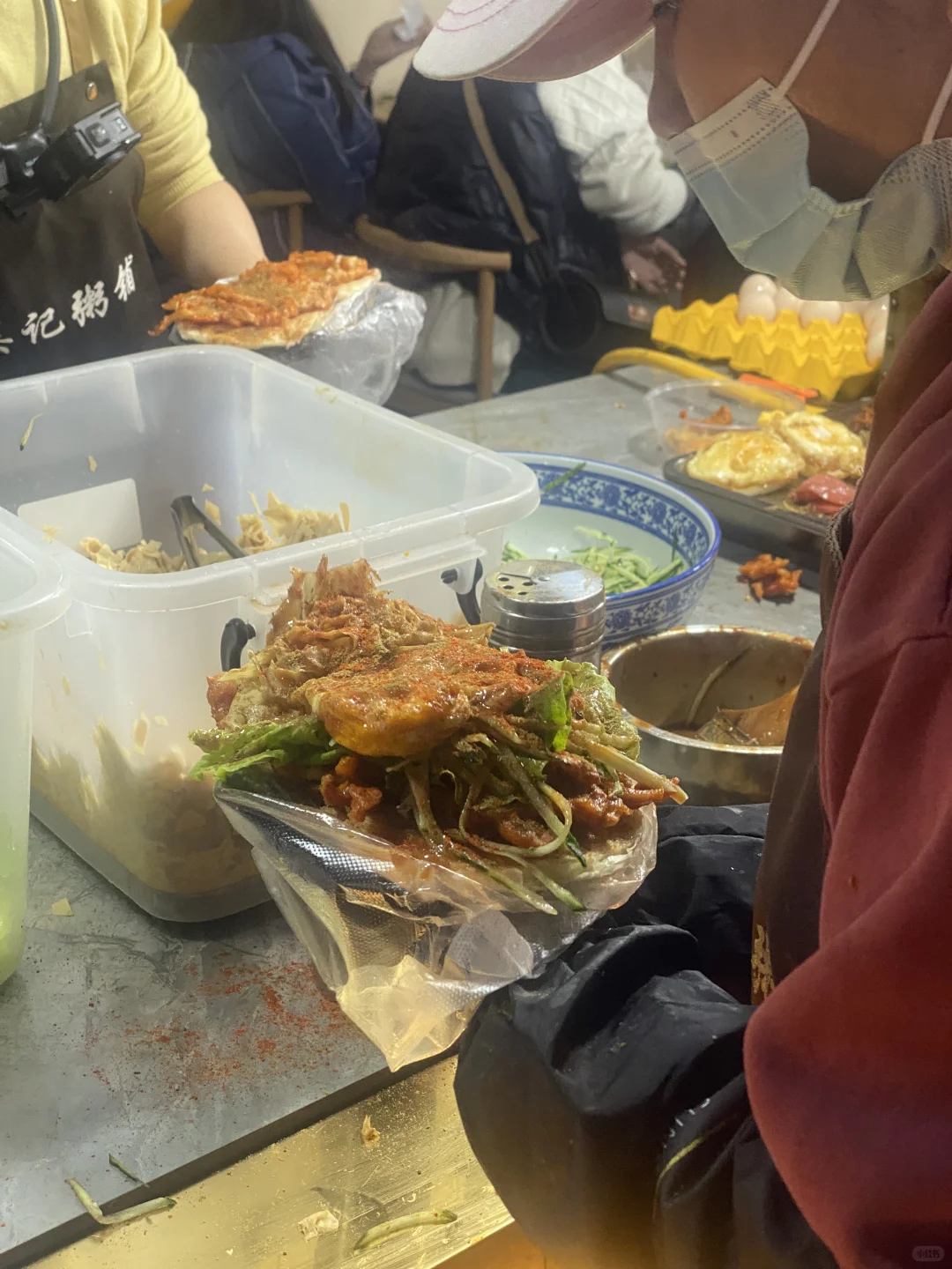 柳州城职后街吃的好多！