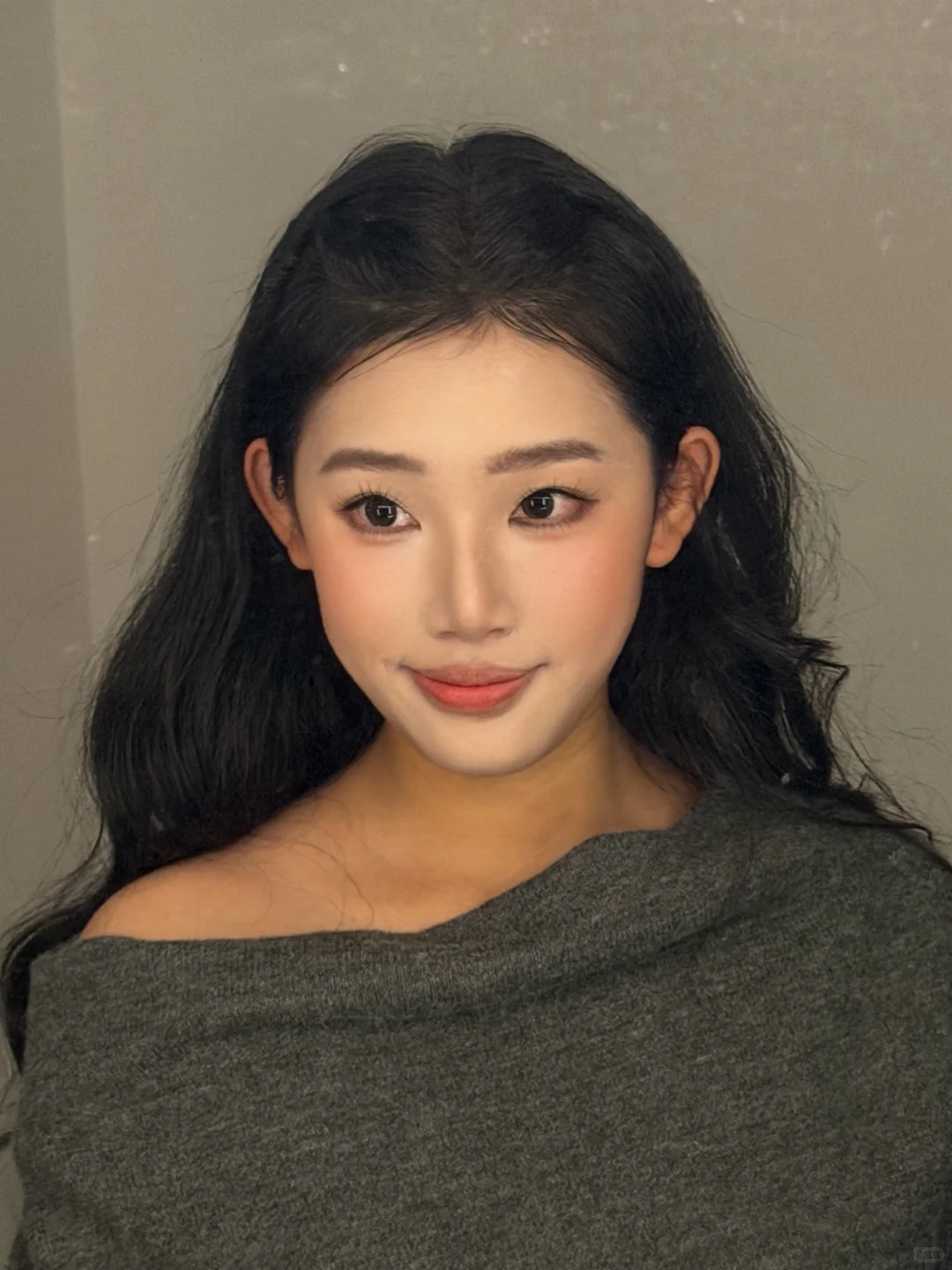 柳州版素人jiwoo仿妆