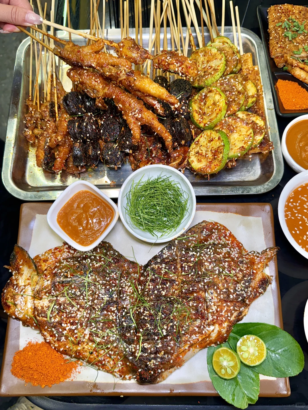 不夸张！！我心中前三的柳州果酱烧烤！！