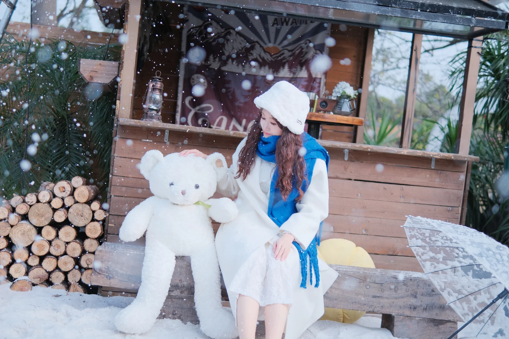 不在哈尔滨！在柳州！下雪啦🌨🌨🌨