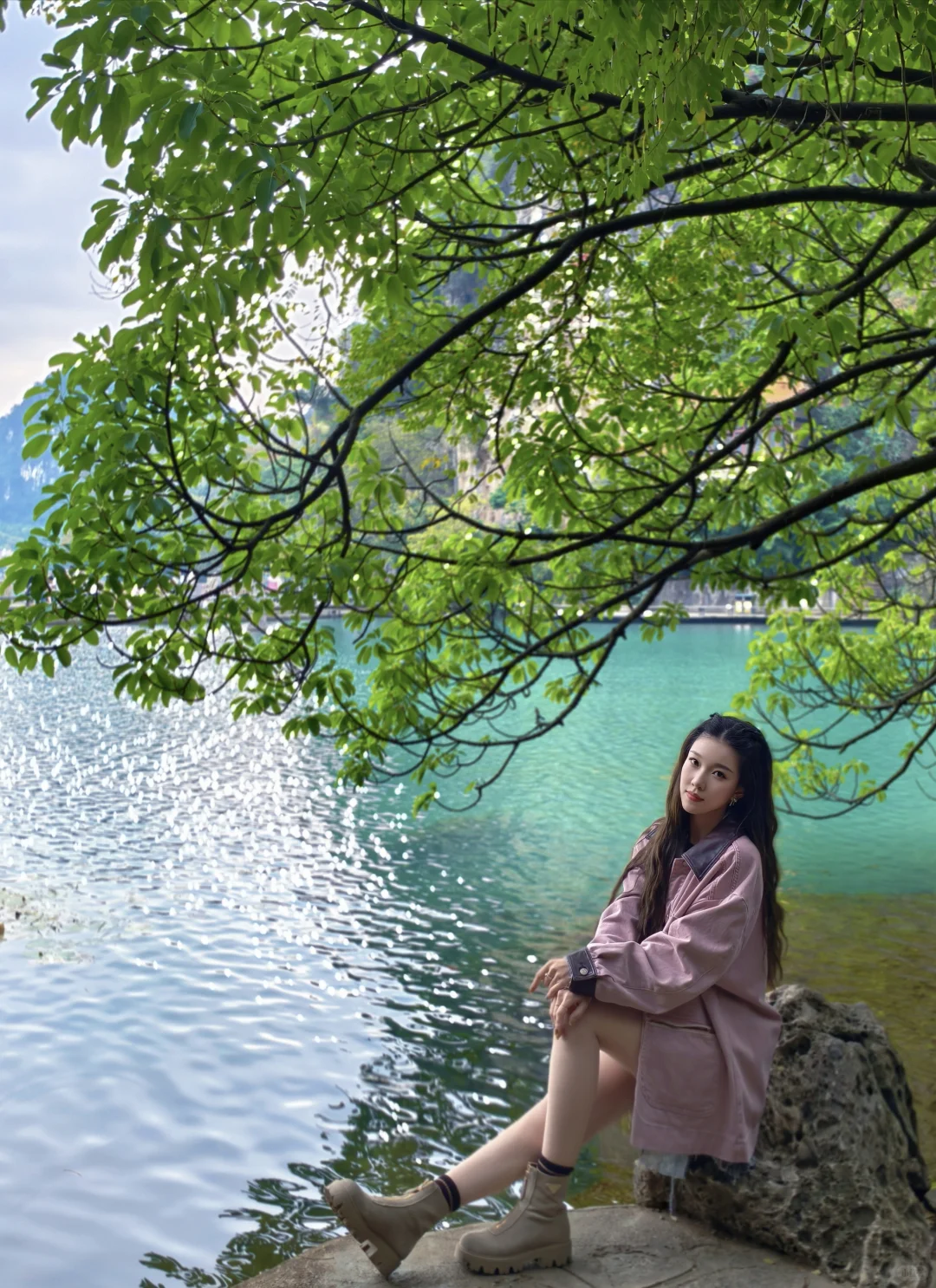 城市中竟然有那么美的天然景色