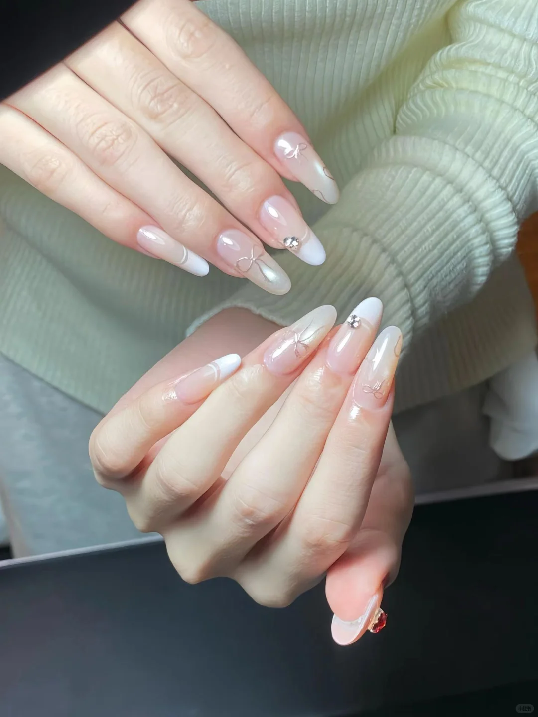 柳州美甲/温柔法式