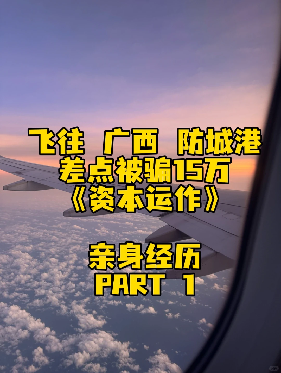亲身经历 #广西骗局 #资本运作