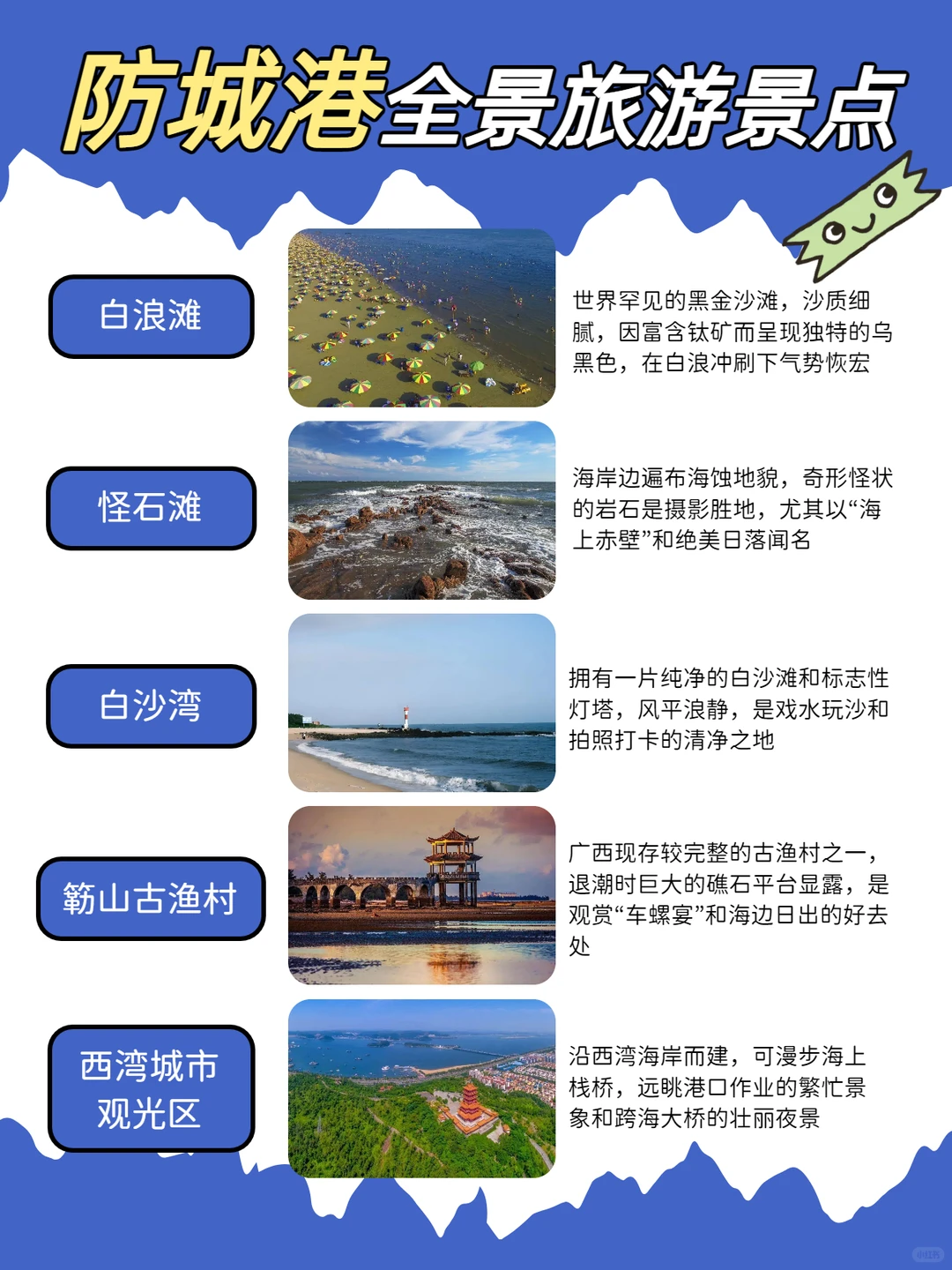 防城港10天9晚！小众海岸线绝了
