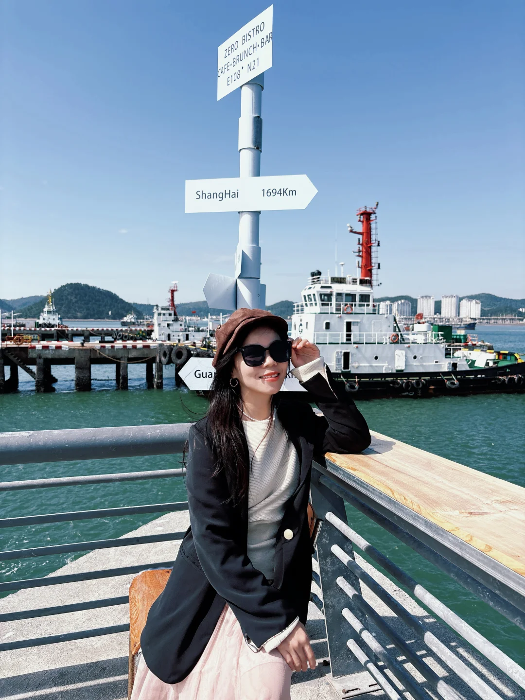 chill，这居然在防城港！！🚢