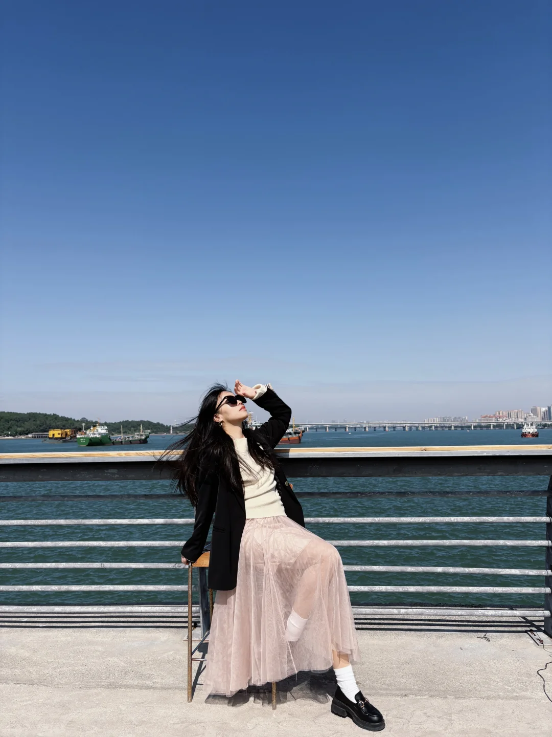 chill，这居然在防城港！！🚢