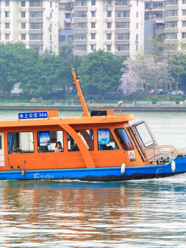 📍柳州丨终于有人把如何坐水上公交说清了