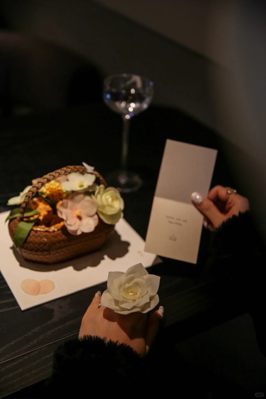 南宁）生日月的惊喜花篮蛋糕🎂