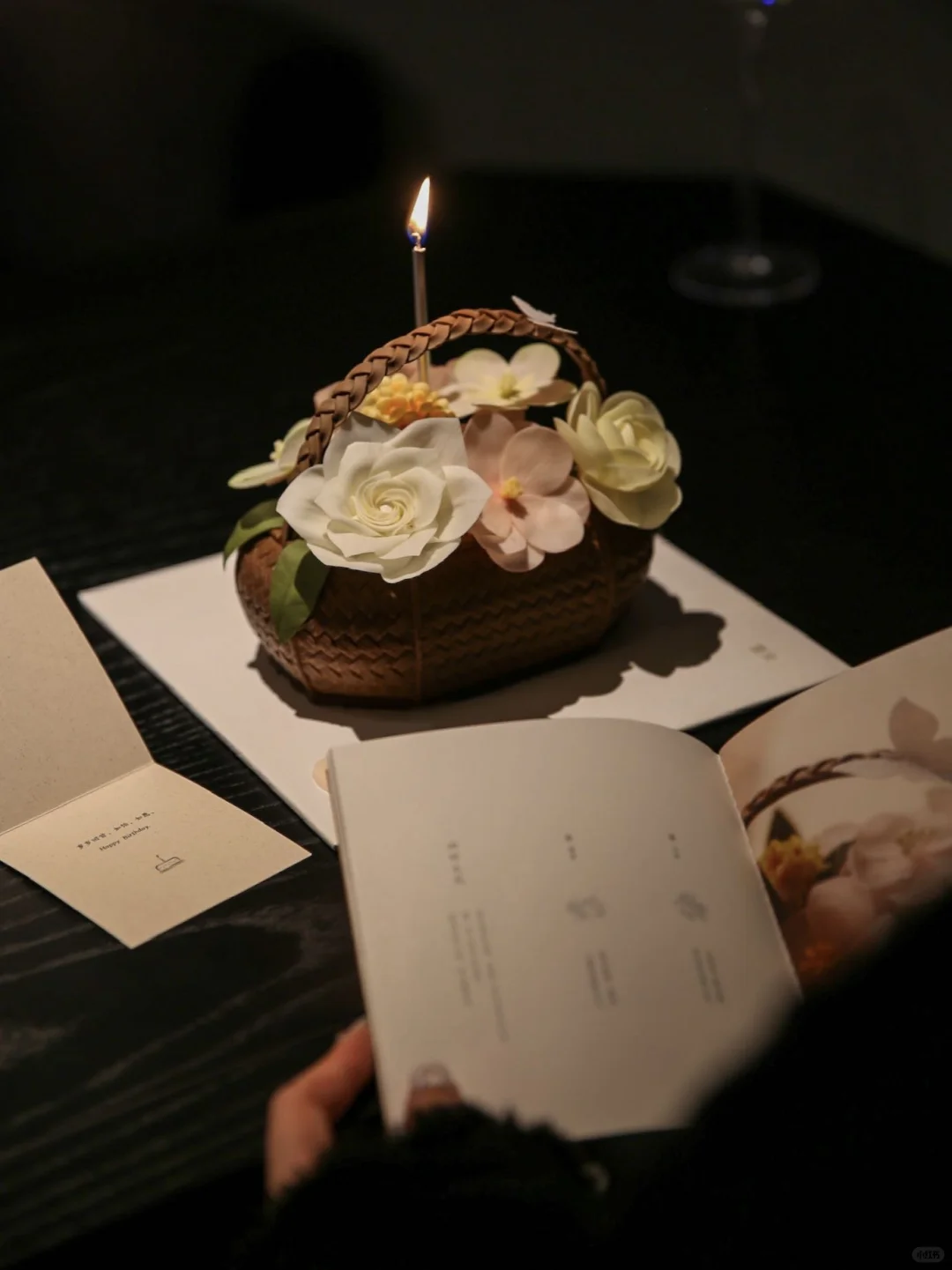 南宁）生日月的惊喜花篮蛋糕🎂