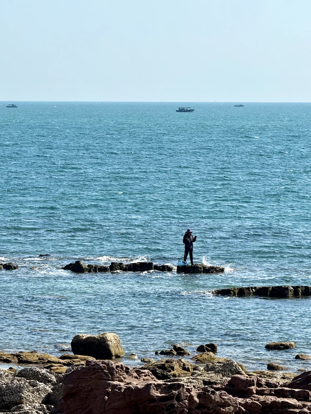 在广西！！🏖️淡季的海边真的美疯了。。。