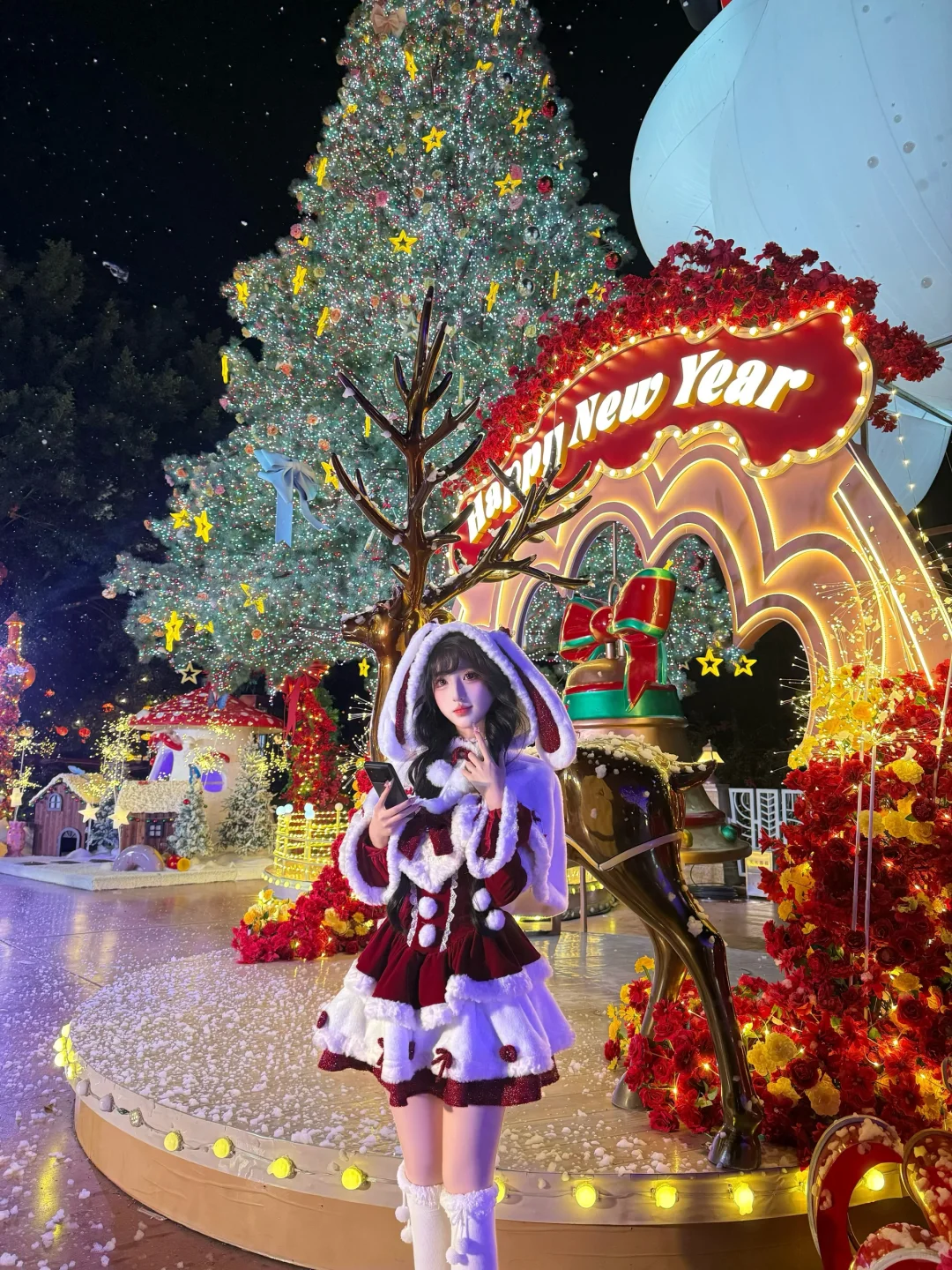 南宁！新的！飘雪小镇！！！❄️