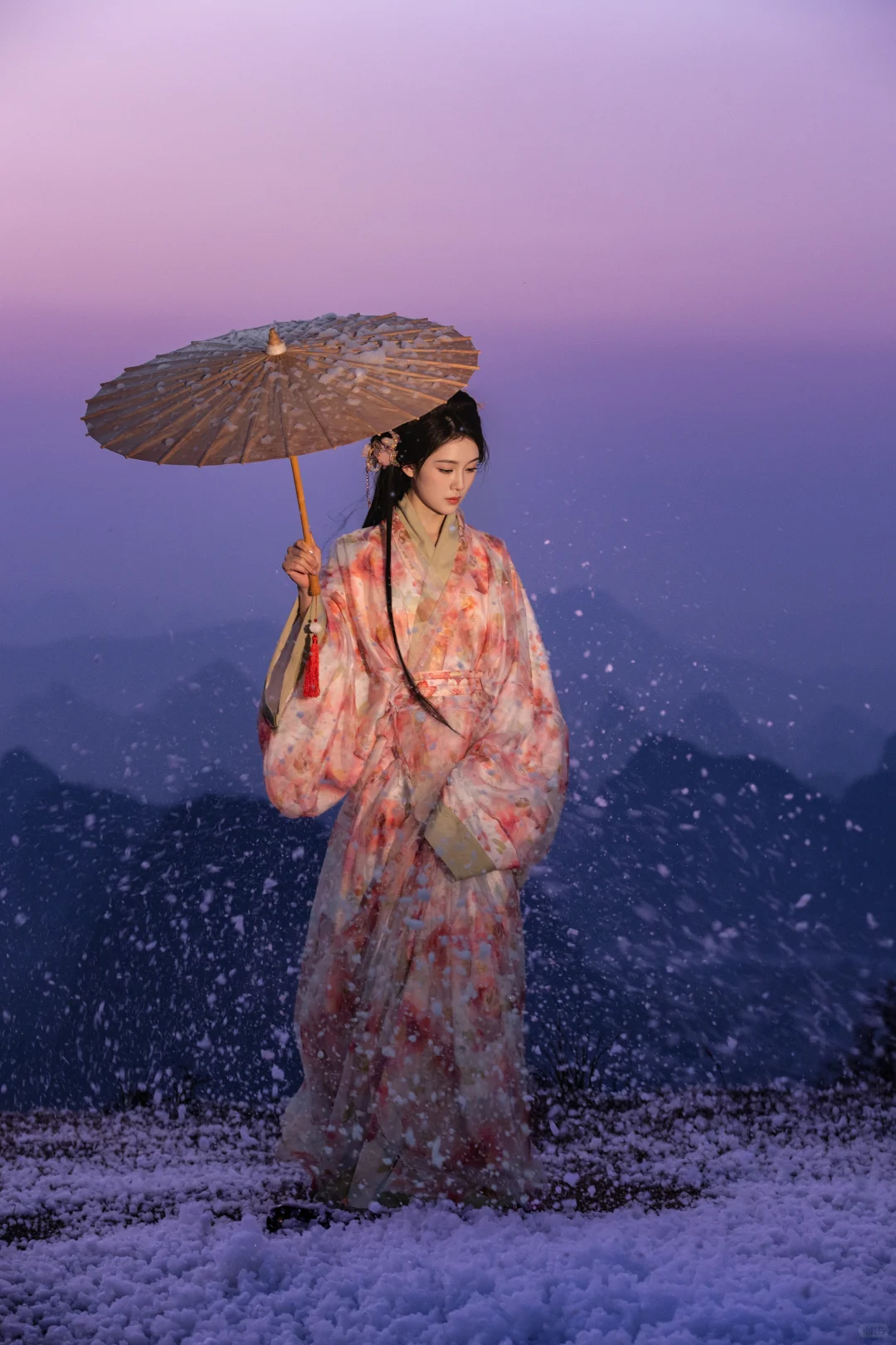 谁能想到！我在柳州拍到了雪景千里江山图！