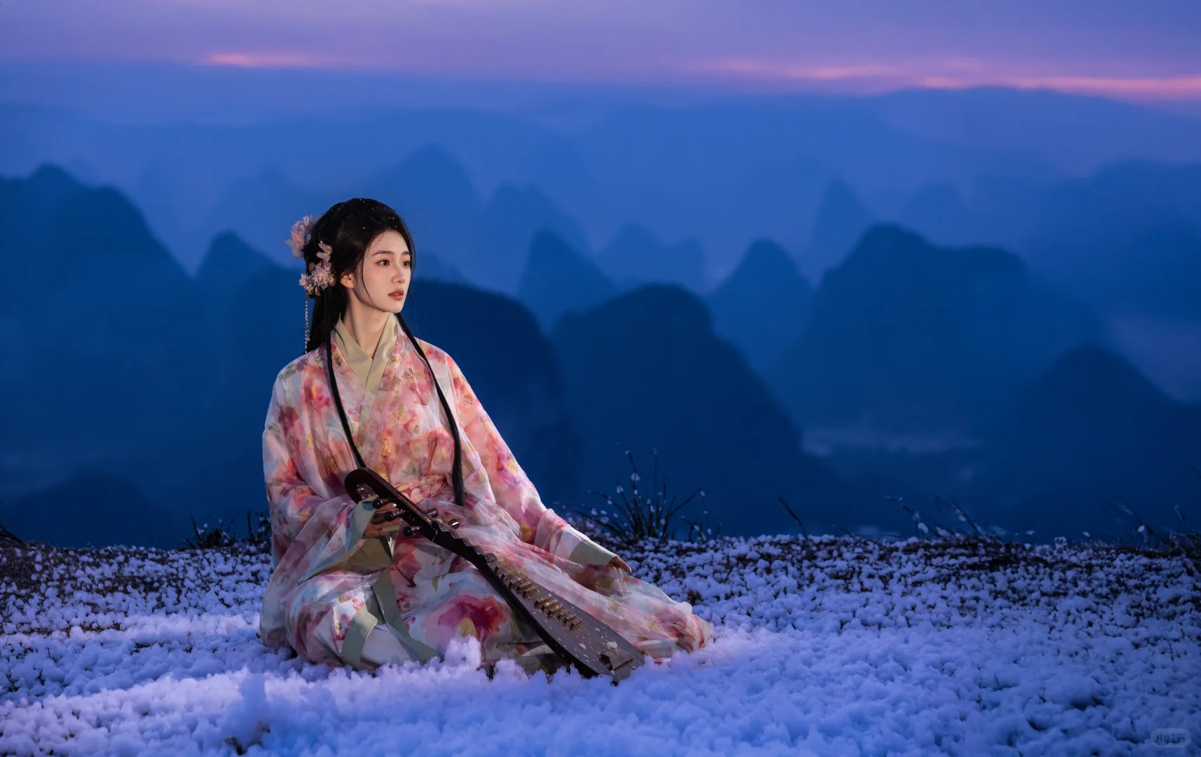 谁能想到！我在柳州拍到了雪景千里江山图！