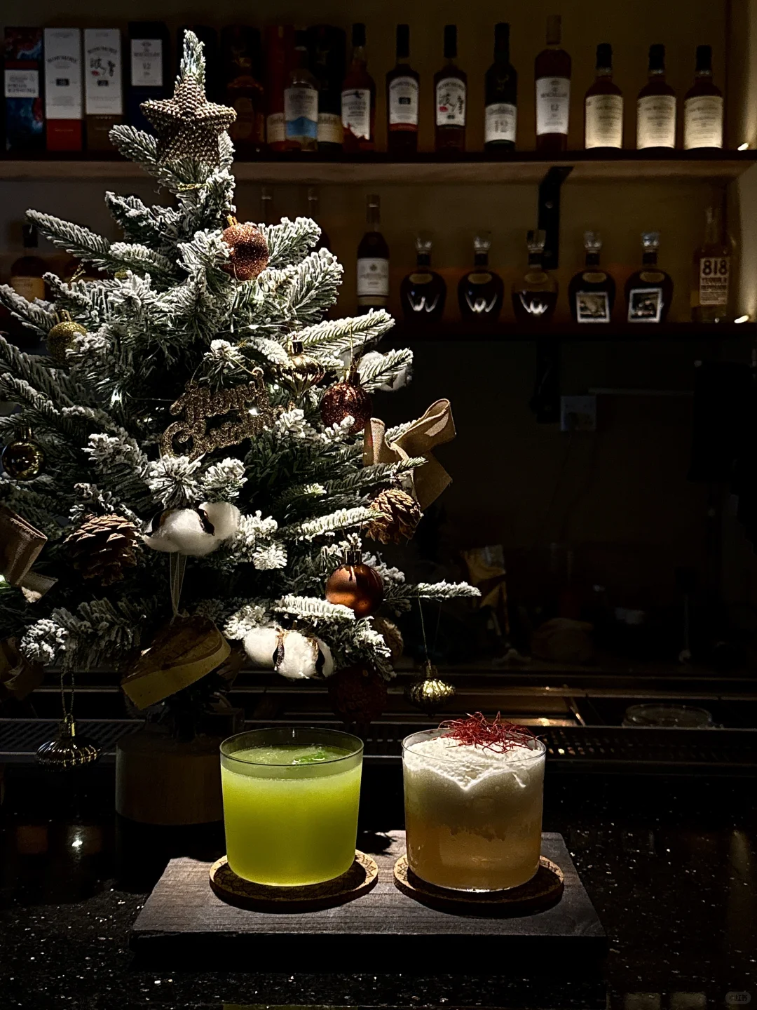 南宁新的！！！好喜欢的圣诞氛围小酒🍸～