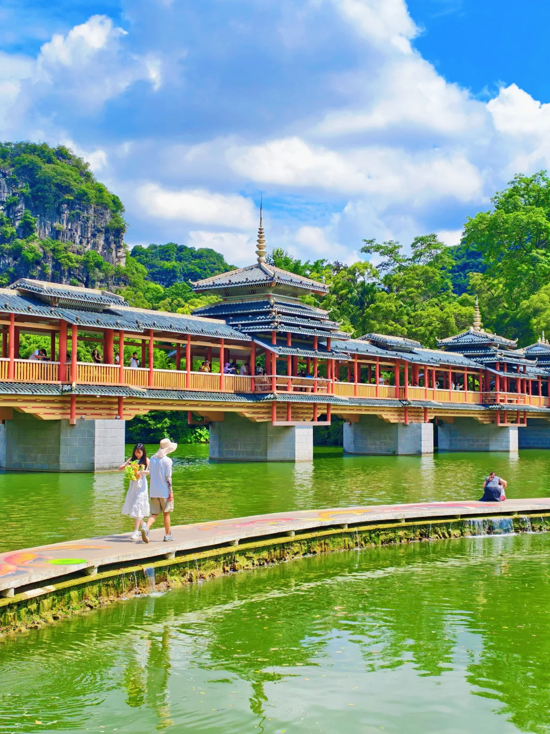 带娃逛龙潭公园🫠😯🥹