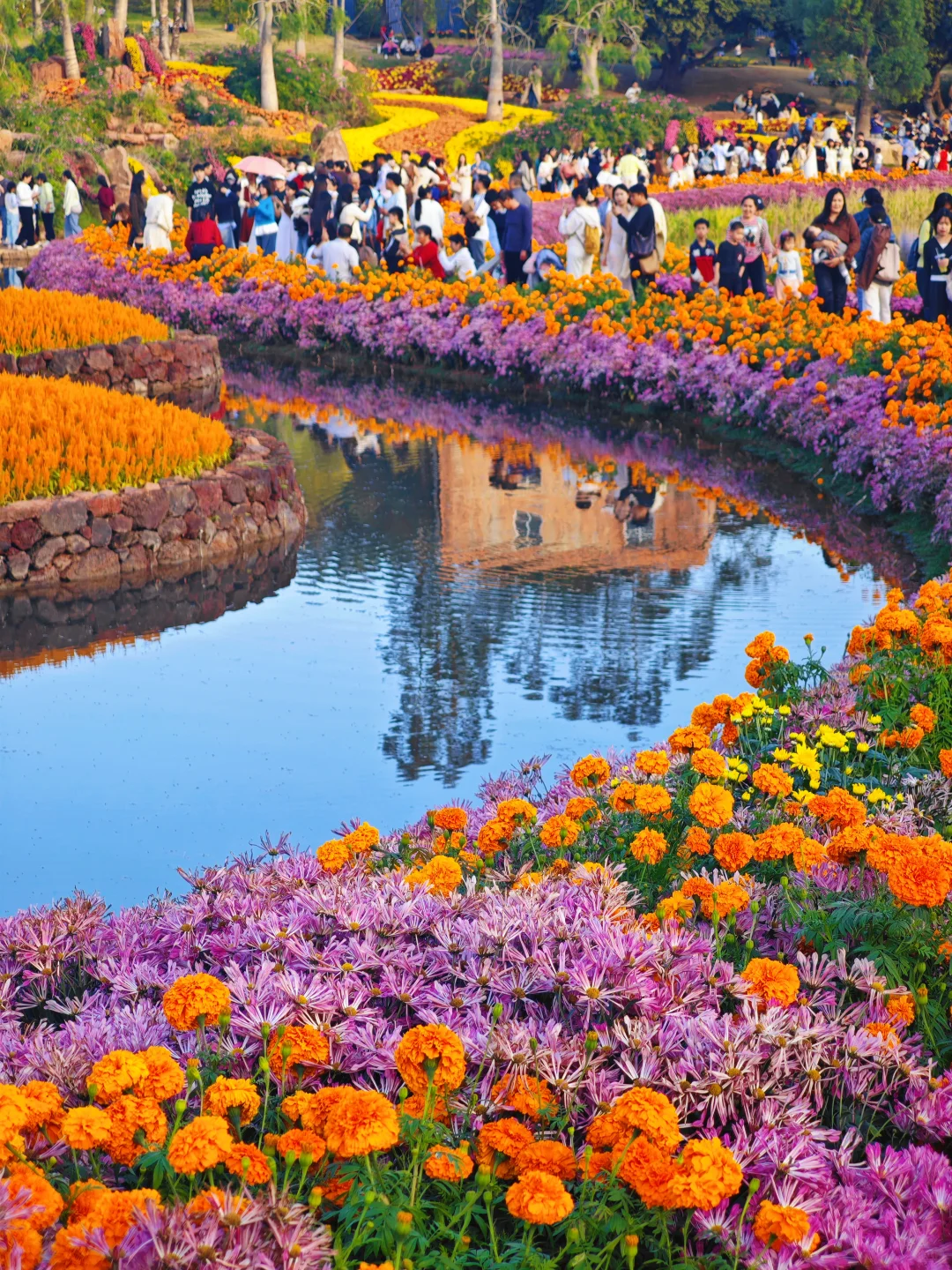 感觉一半的南宁人都去了青秀山