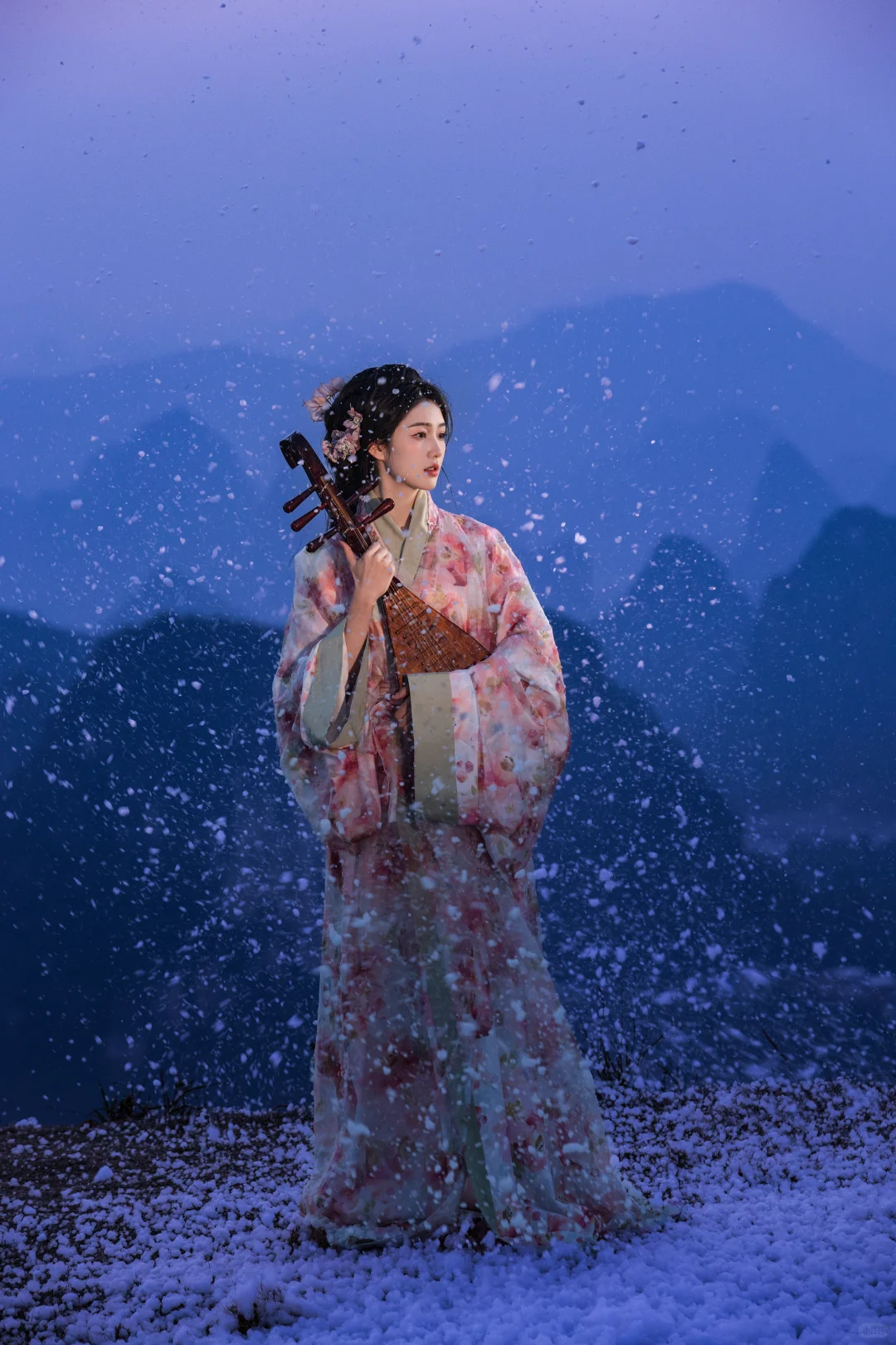 谁能想到！我在柳州拍到了雪景千里江山图！