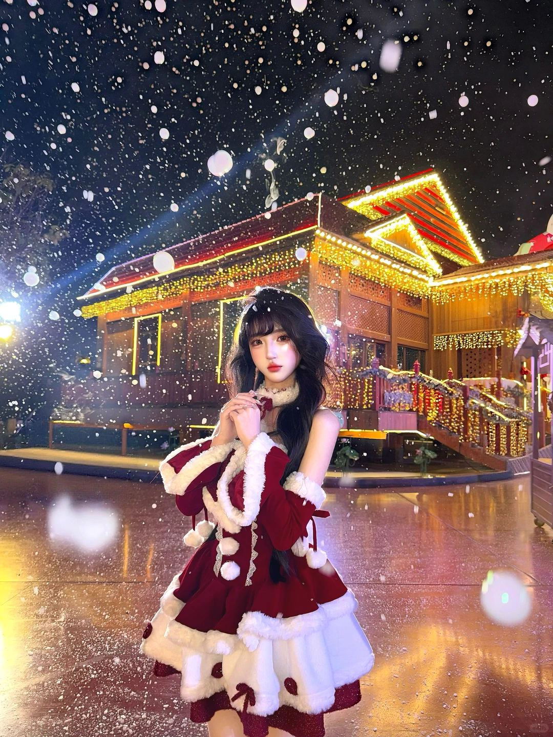 南宁！新的！飘雪小镇！！！❄️