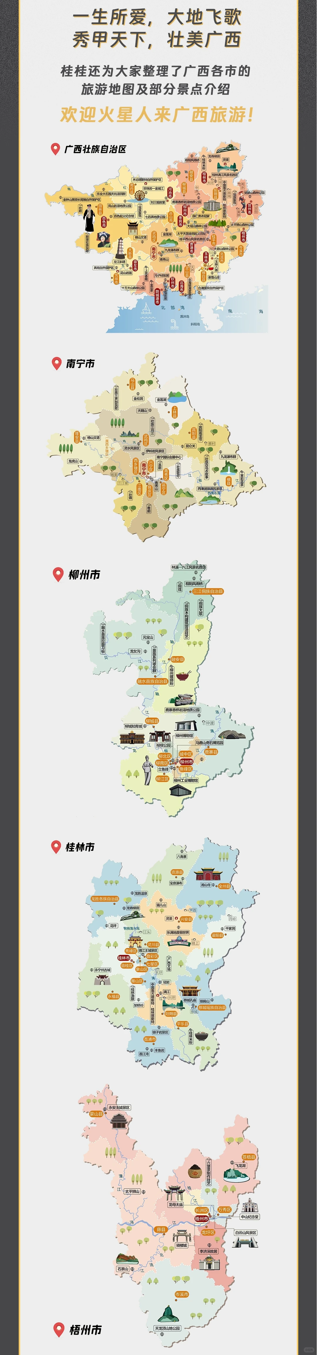 💌给小火星人儿们的南宁及周边旅游攻略